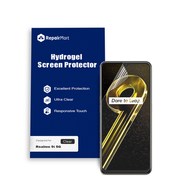 Realme 9i 5G Compatible Premium Hydrogel Screen Protector With Full Coverage Ultra HD